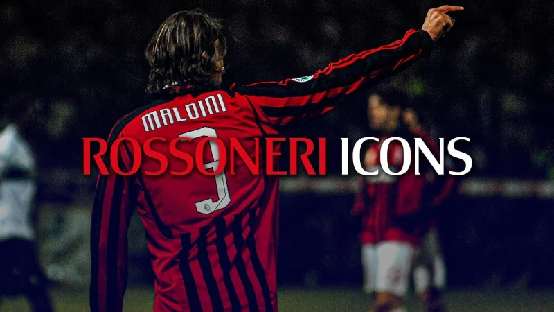 Rossoneri nghĩa là Đỏ và Đen và là biệt danh của câu lạc bộ AC Milan 